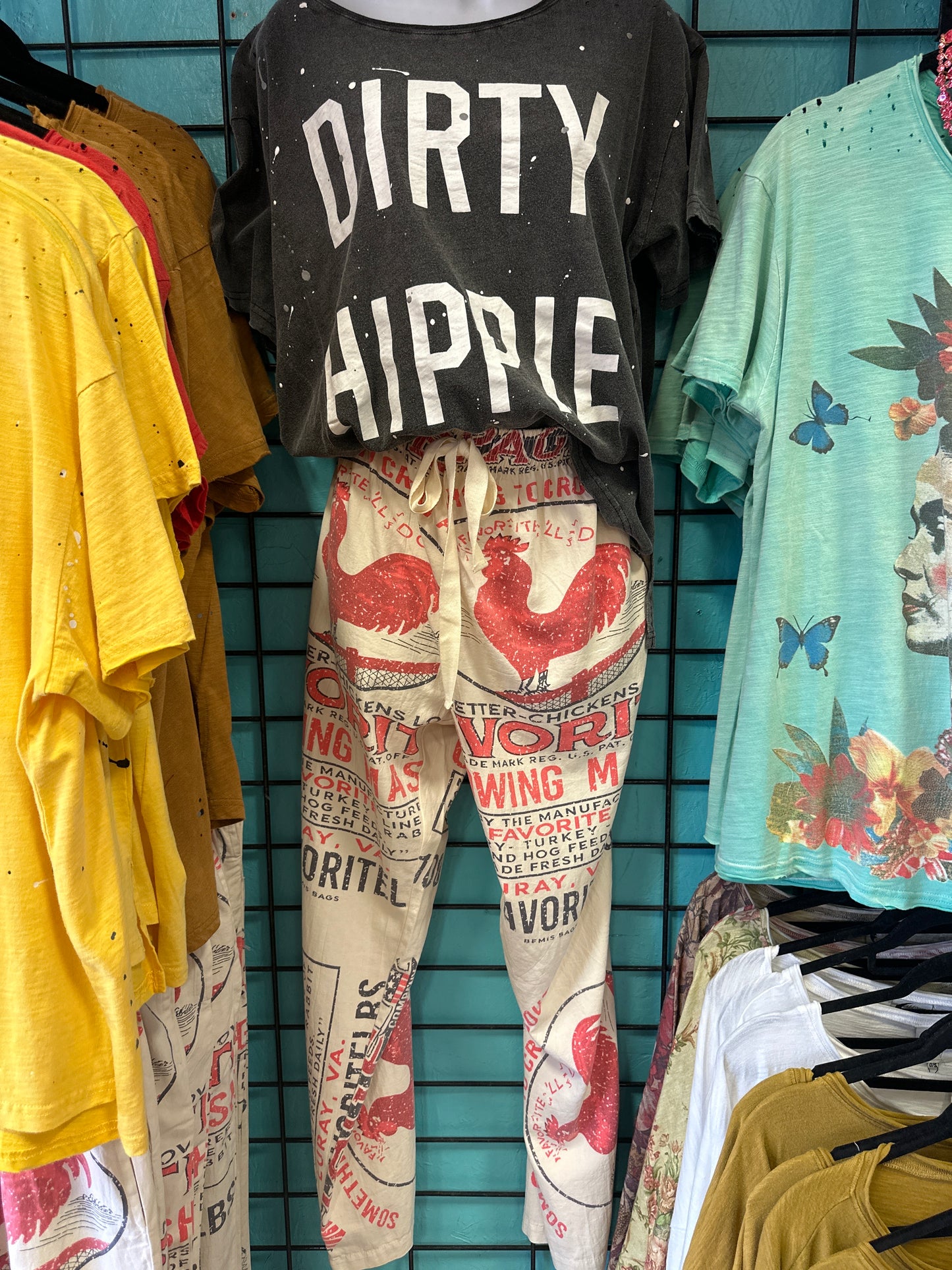 JG- Garden Gathering Pant- Early Morning