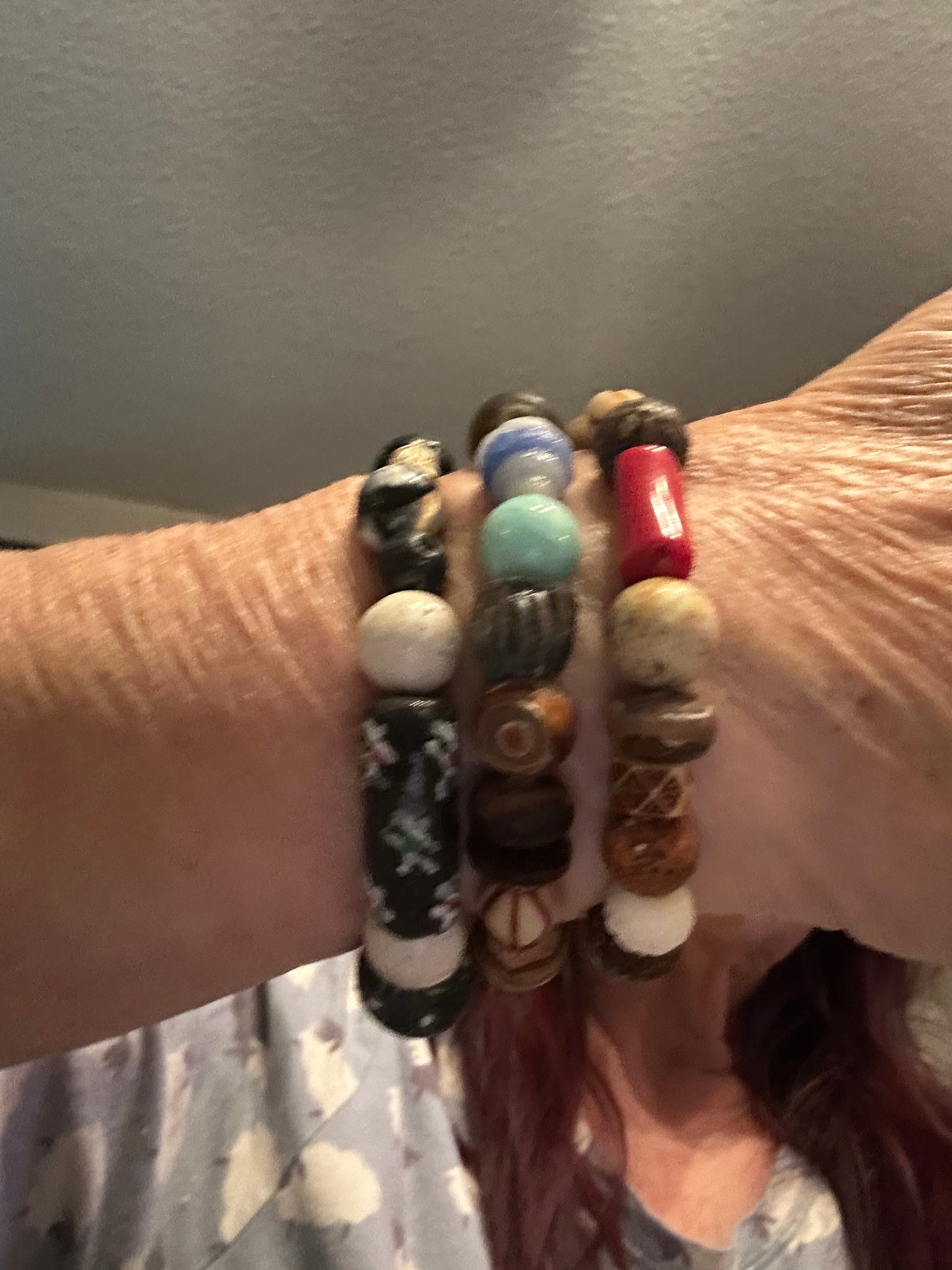 Gyps Beads Bracelets