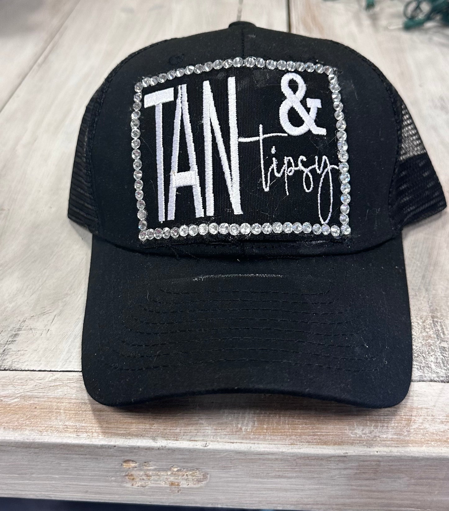 Tan and tipsy