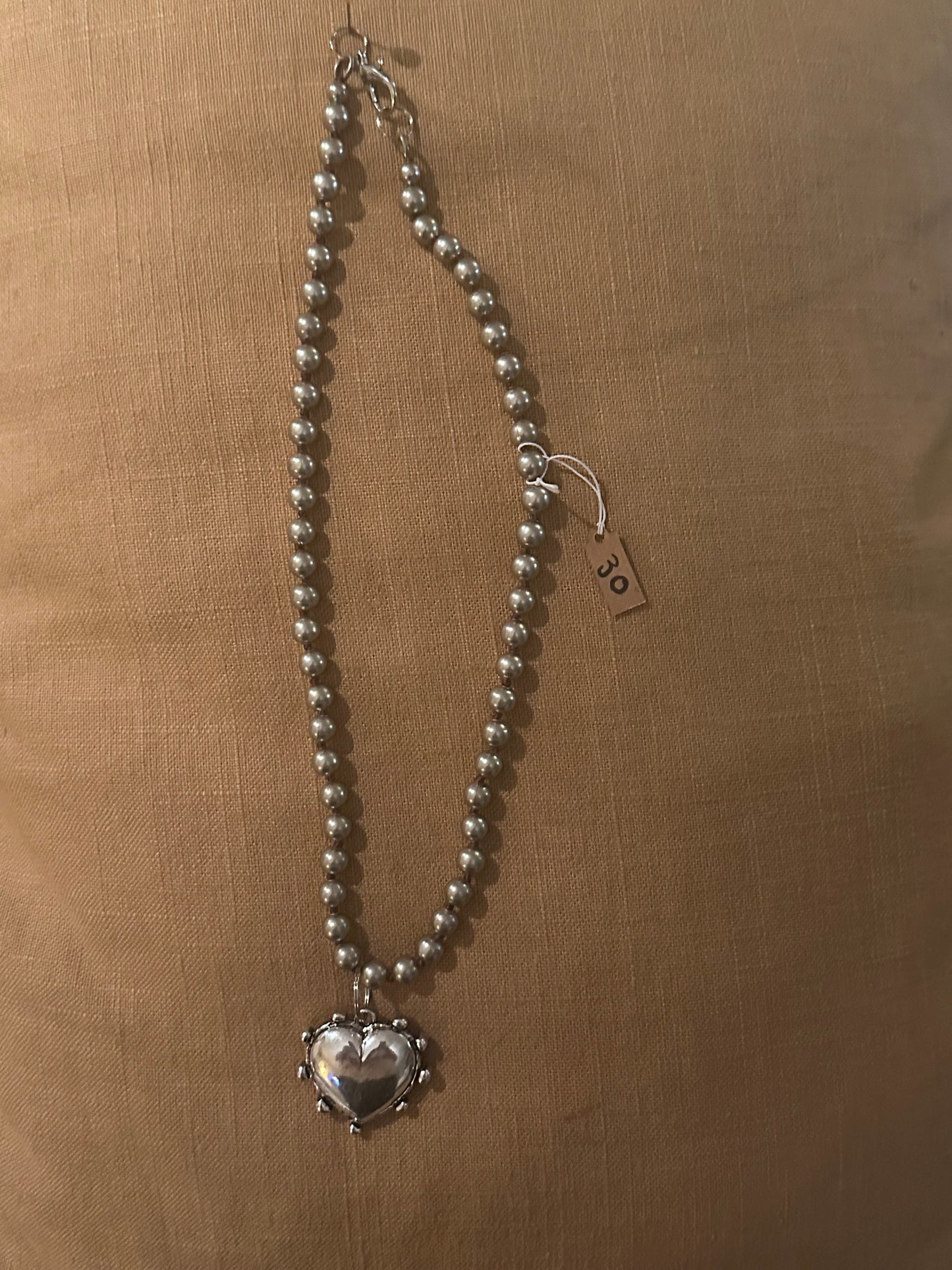 Silver Heart Necklace