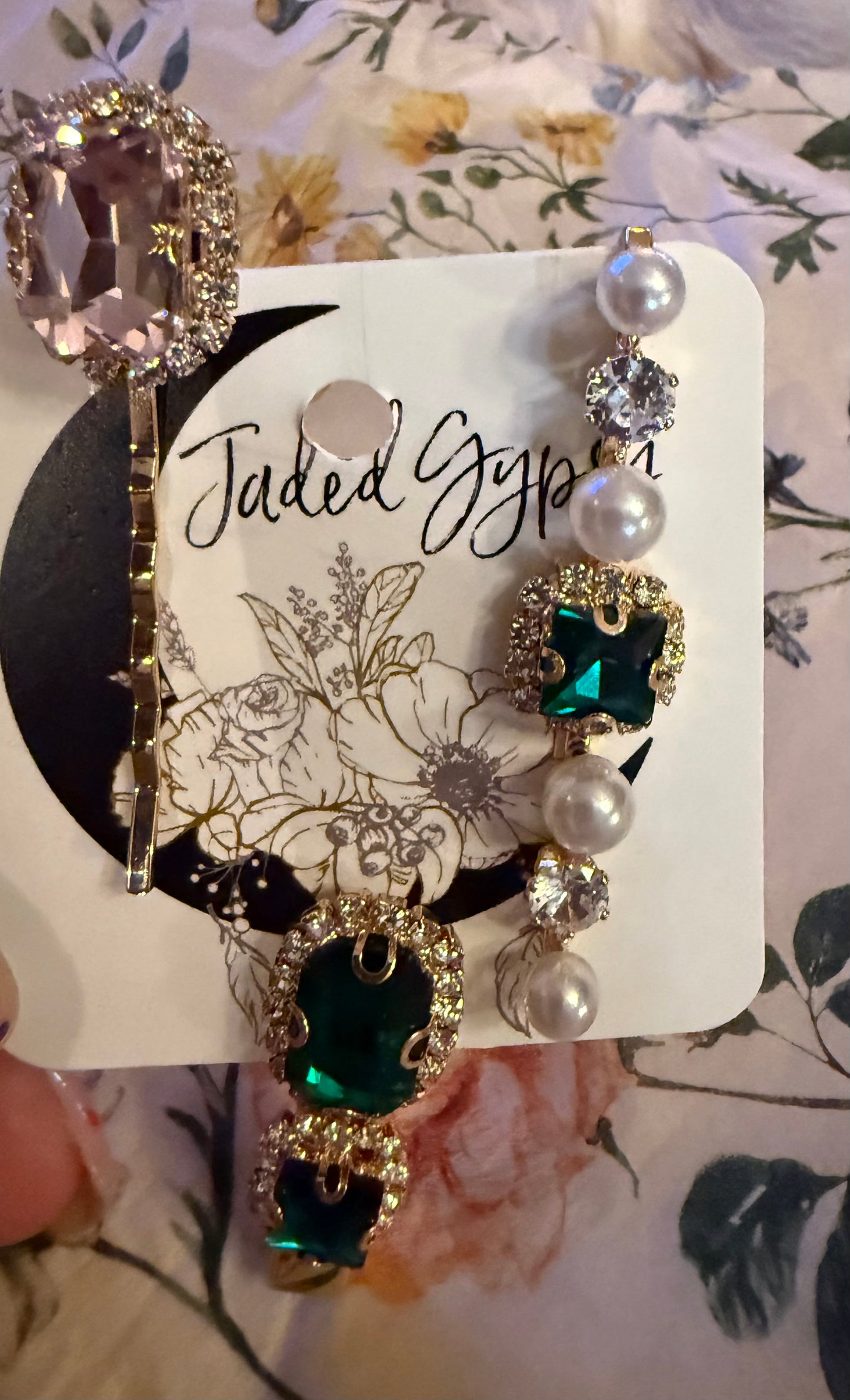 Jaded Gypsy Hair Pin