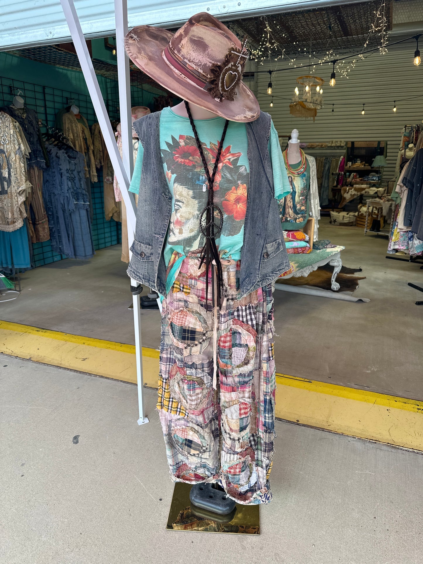 JG- Circle Around Pants Sky