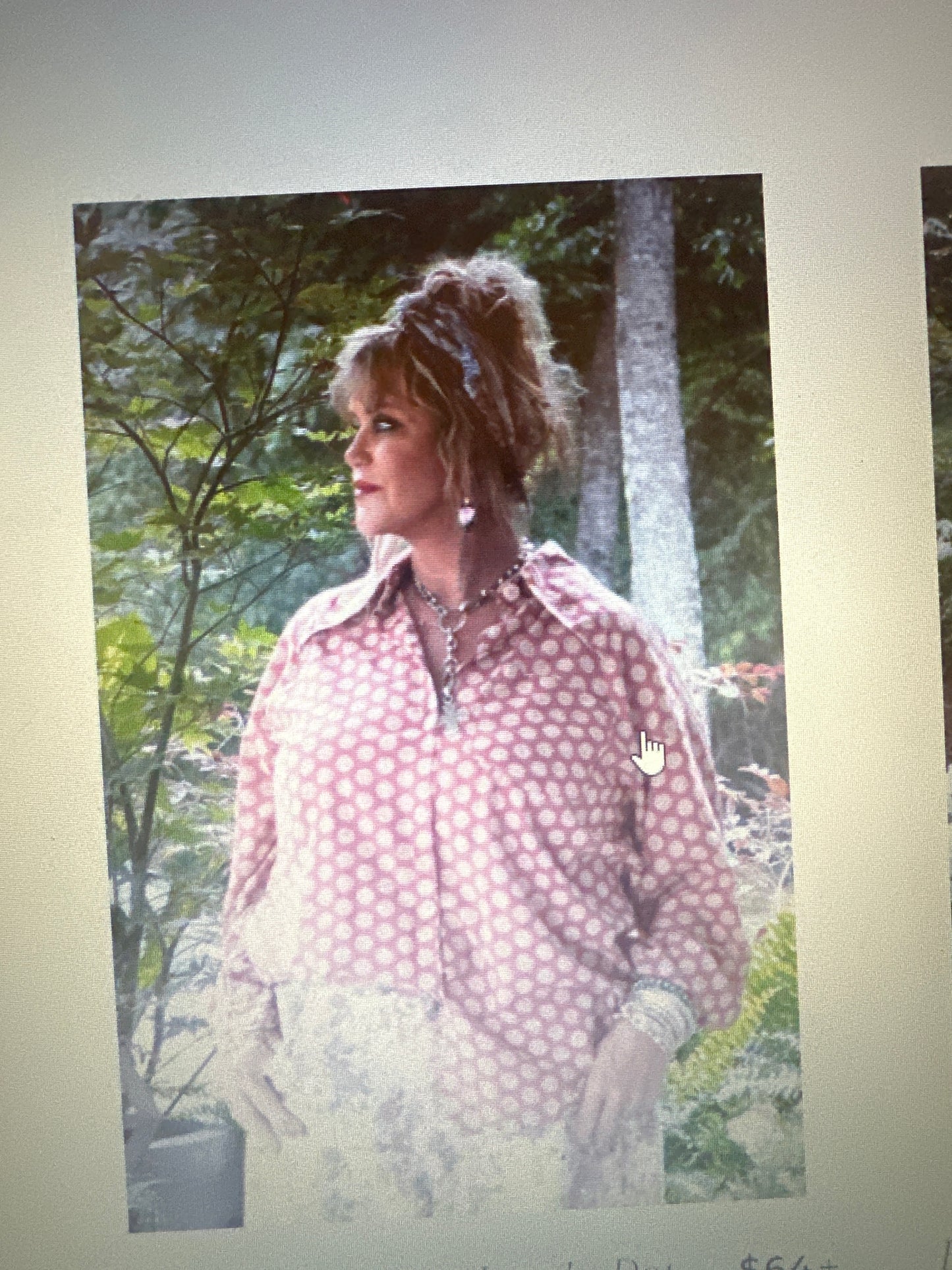 JG- To The Point Shirt- Lively Dot