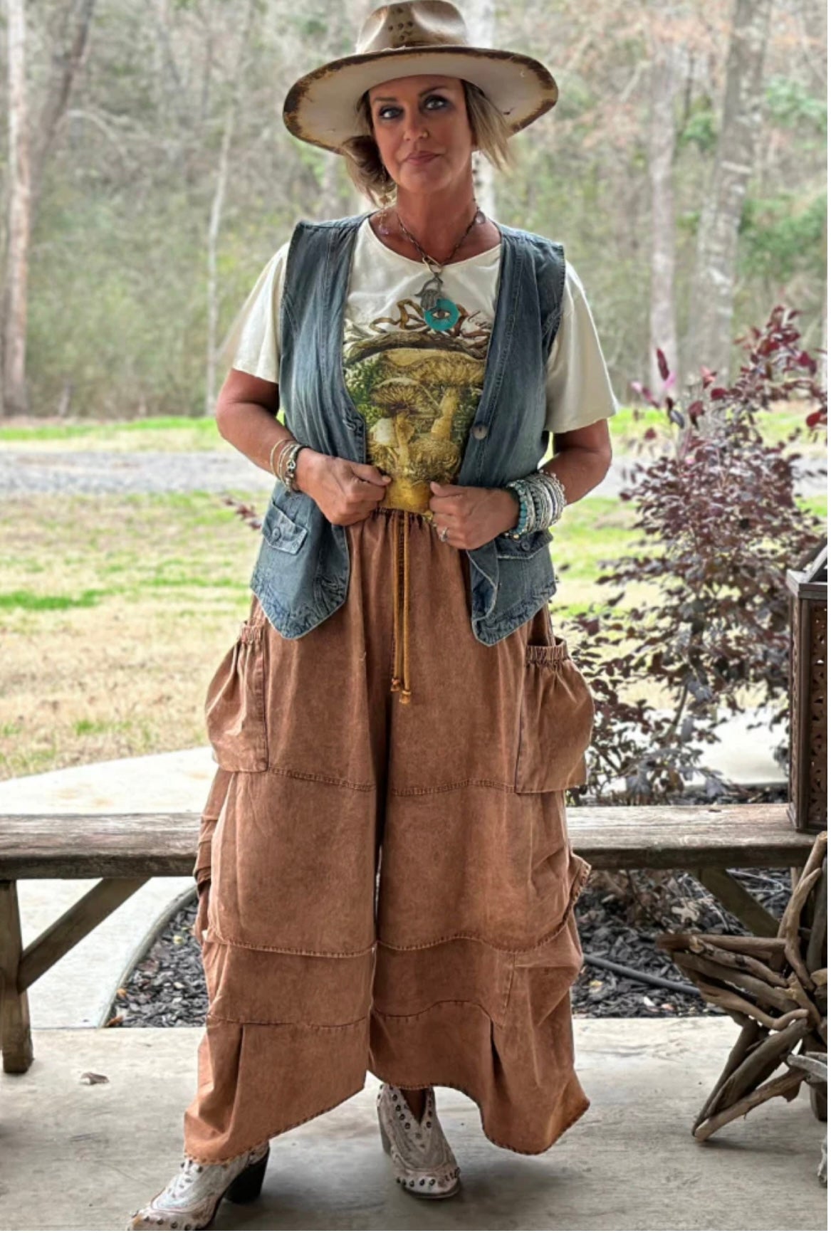 Sierra Sunset Pants - Vintage Brick