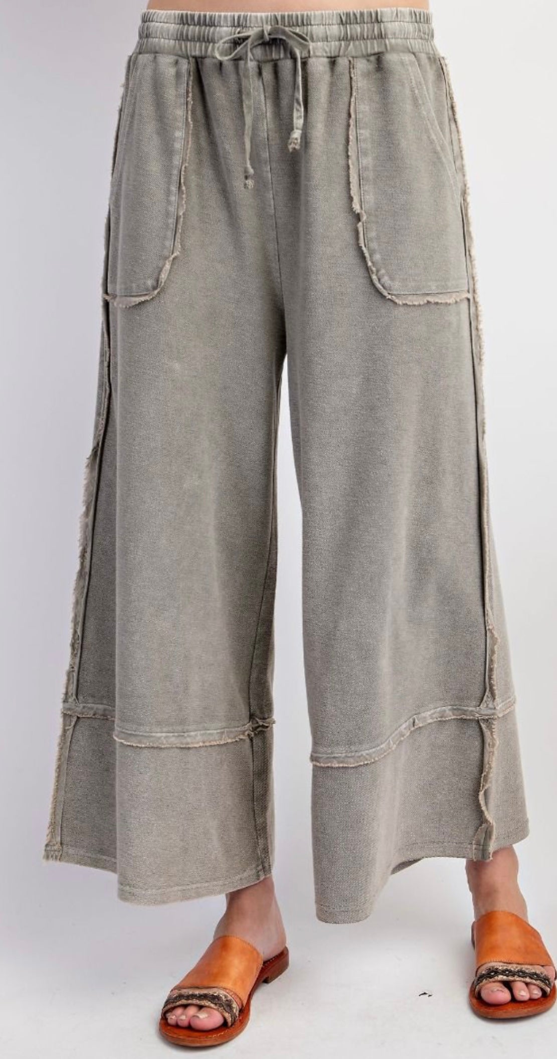 Easel wide leg pants