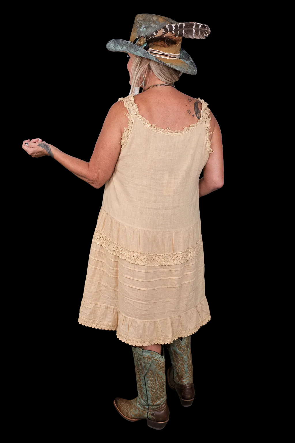 Sweet Magnolia Dress- Oatmeal