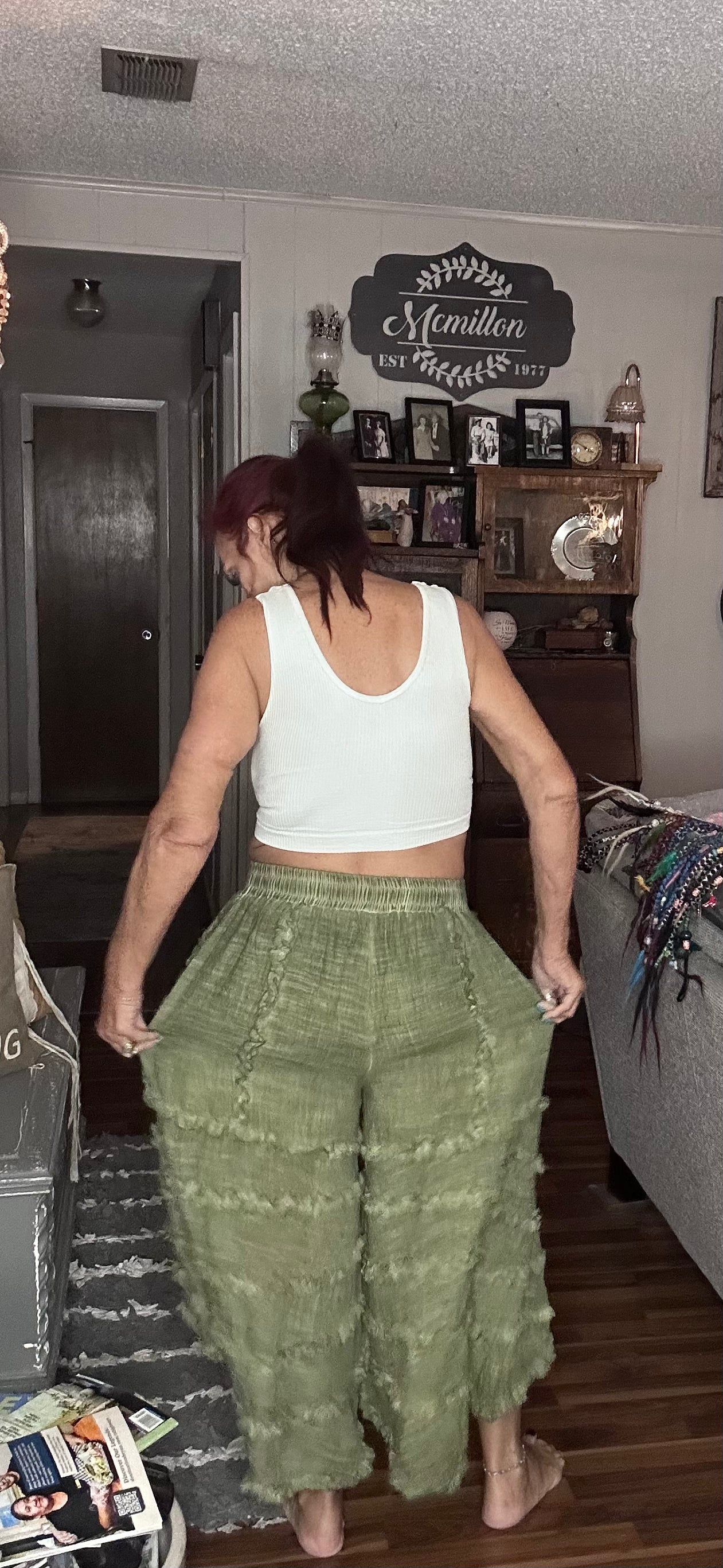 Serene Sands Pants -Olive