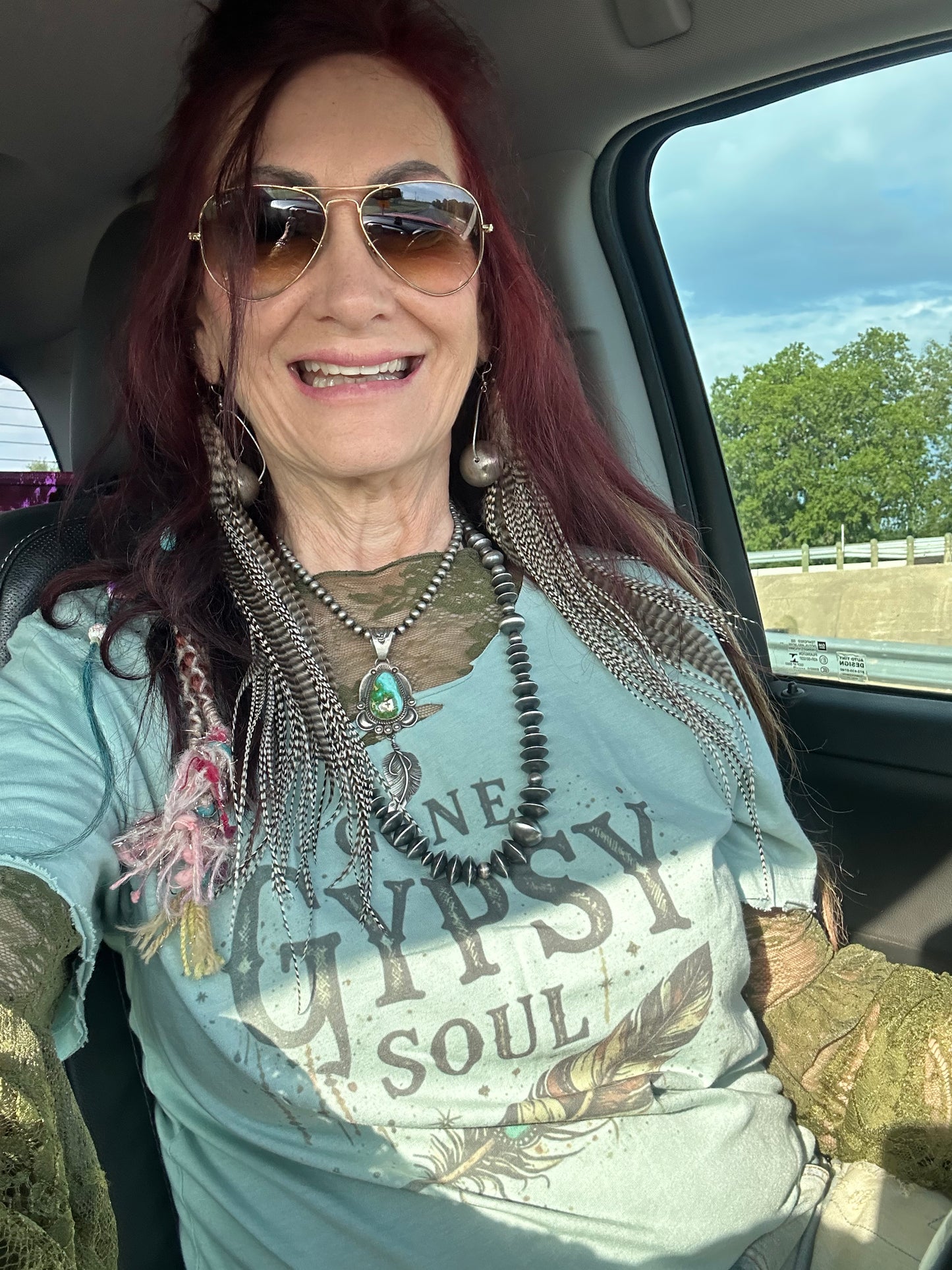 Gone Gypsy Soul Distressed Tee