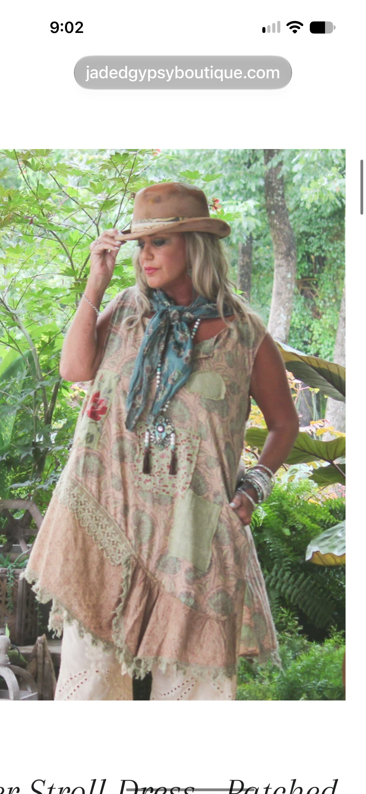 Wildflower Stroll Dress - Patched