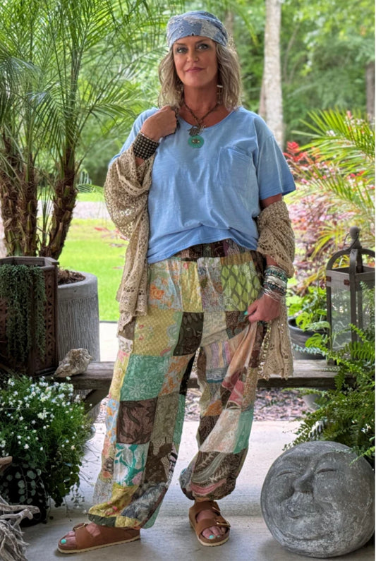 Moon and Dance Tee - Sky