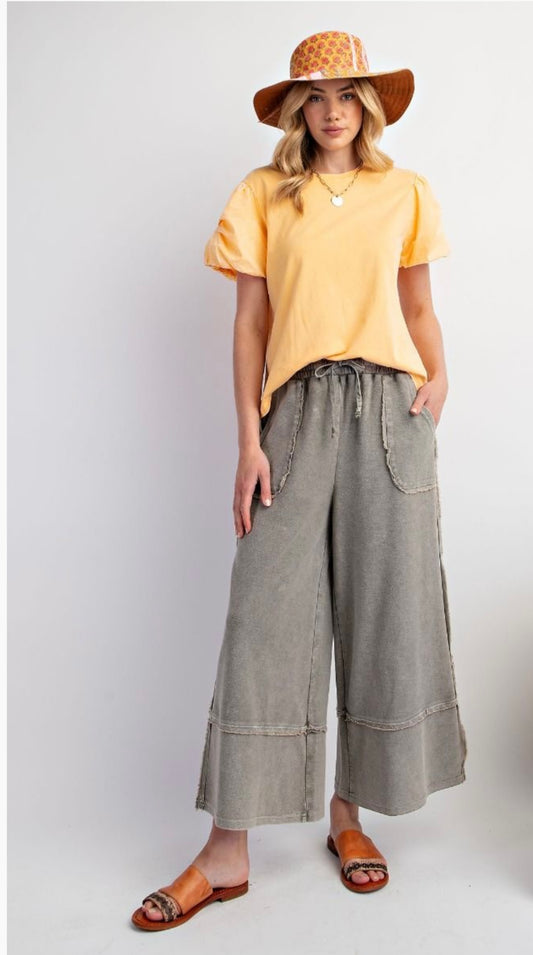 Easel wide leg pants