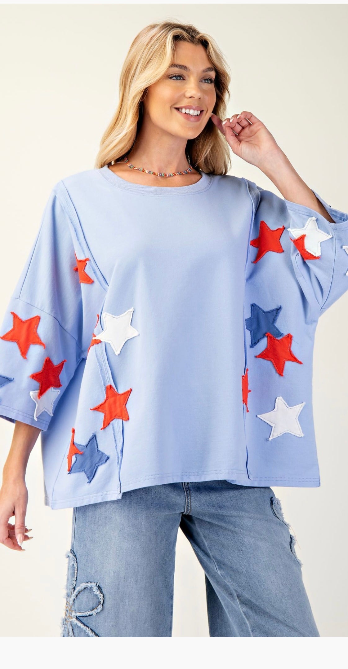 Easel Star Patches Shirt
