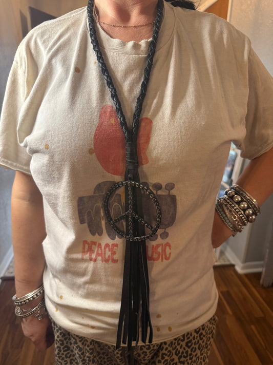 Jaded Gypsy Peace Necklace