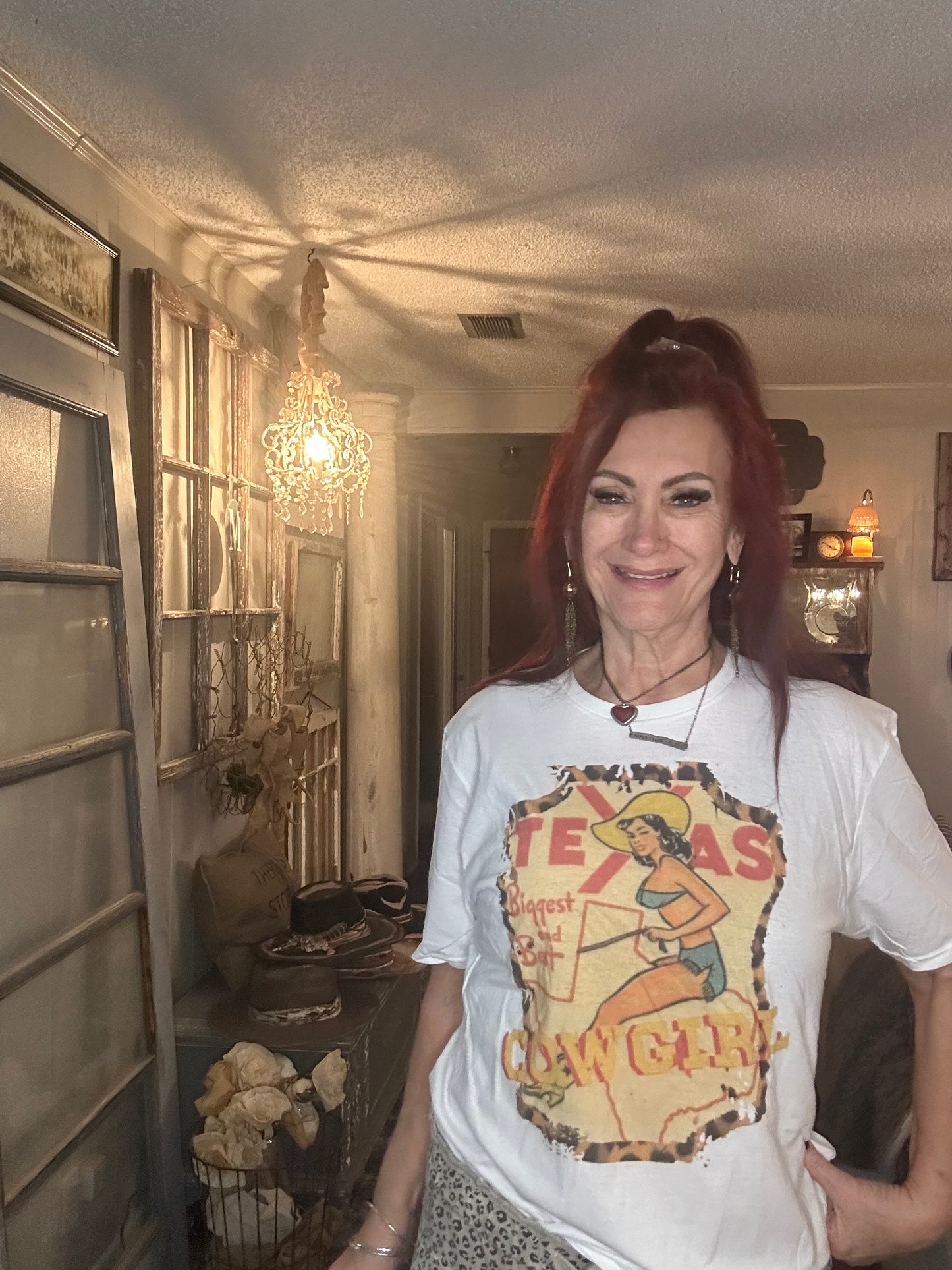 QJ- Texas cowgirl Tee Shirt