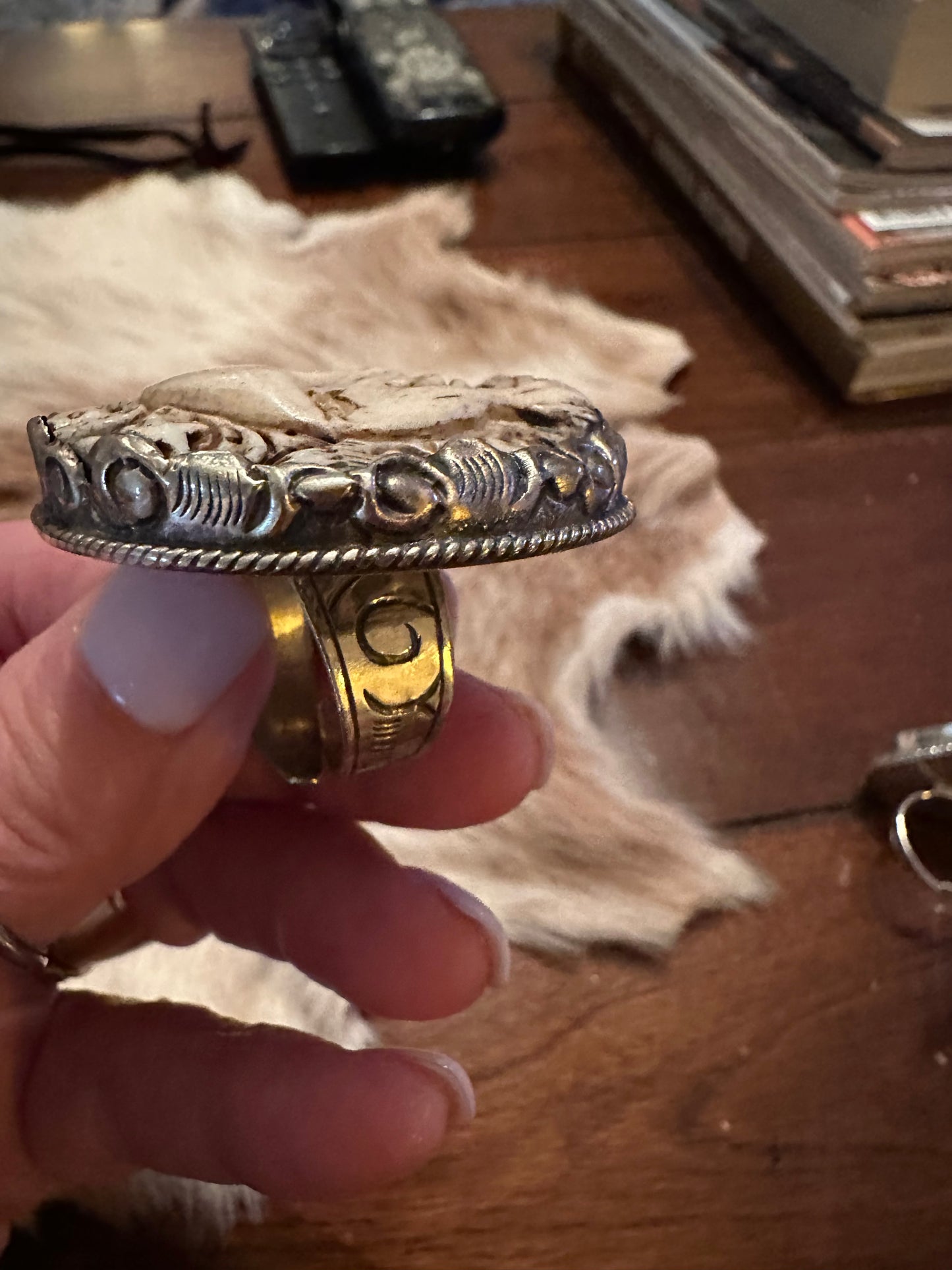 Rare Bird Moon Ring