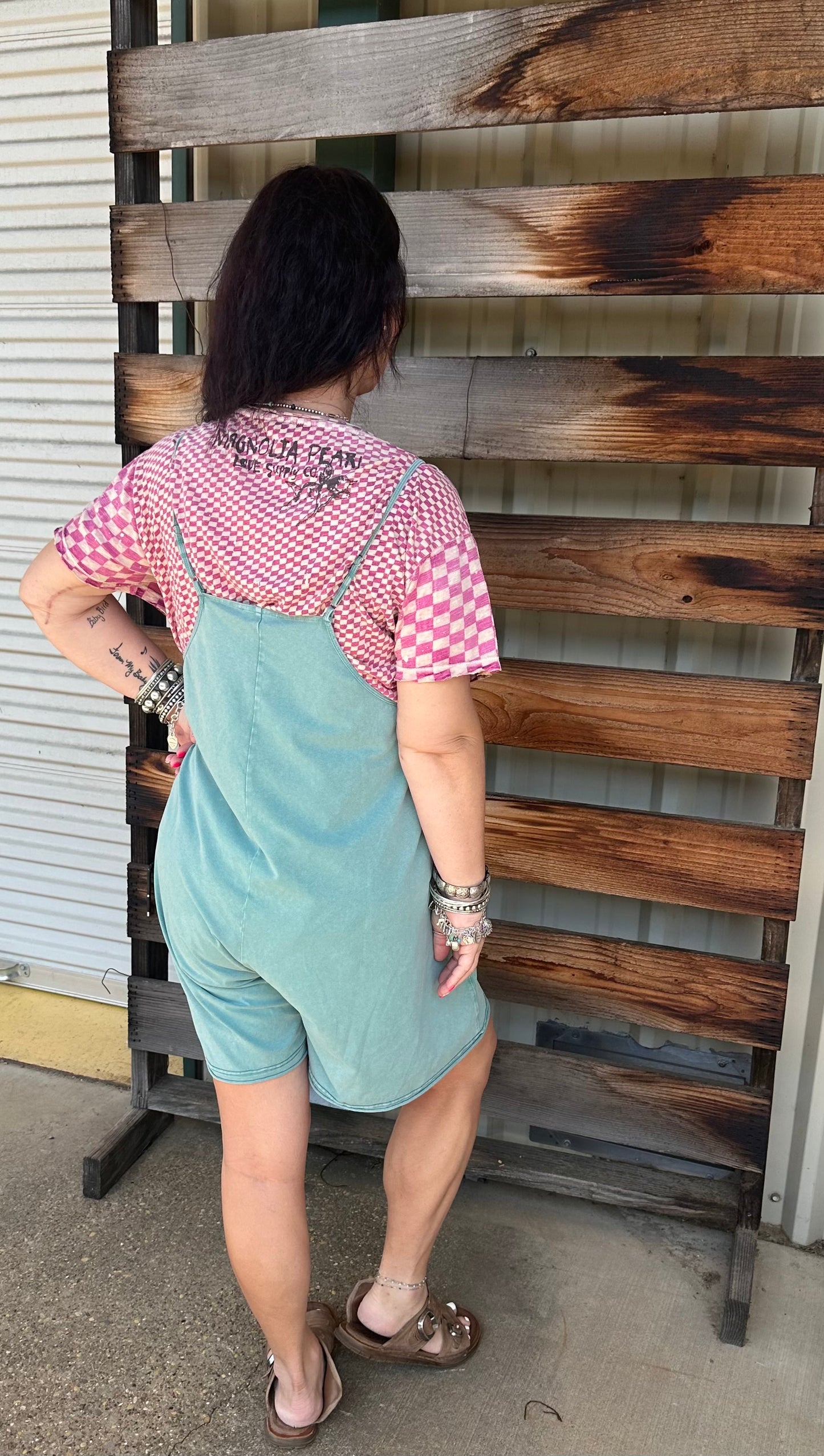 Short easel Romper