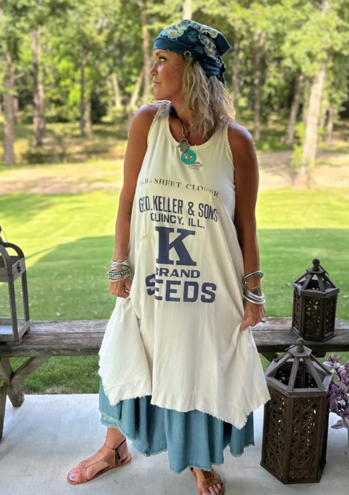 Fruitful Endeavors Tank
Dress - Seedling