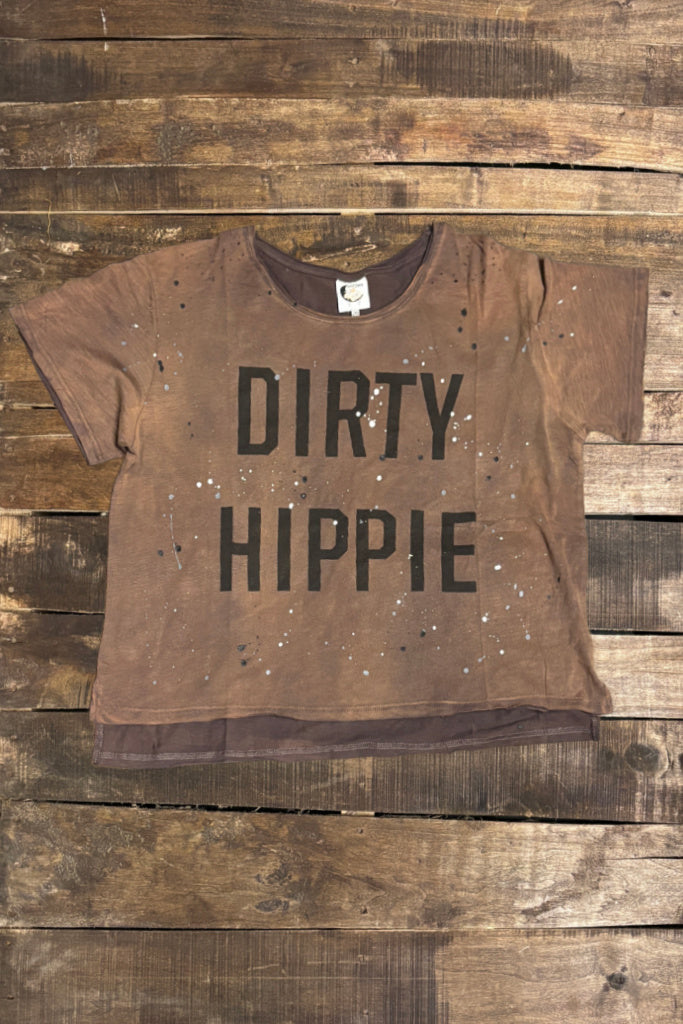 Dirty Hippie Tee - Vintage Raisin