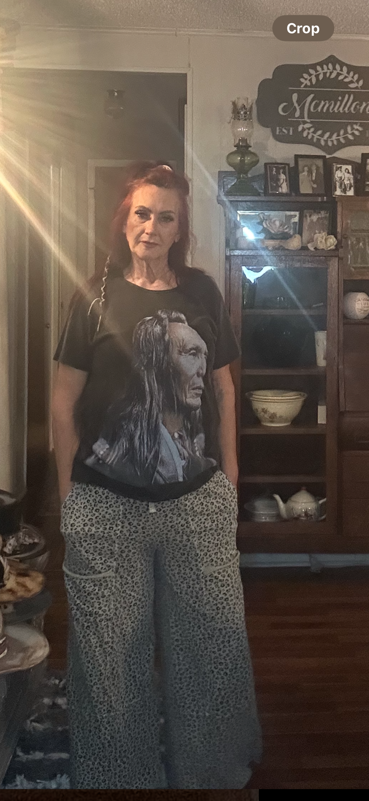 Easel Animal Print Pants