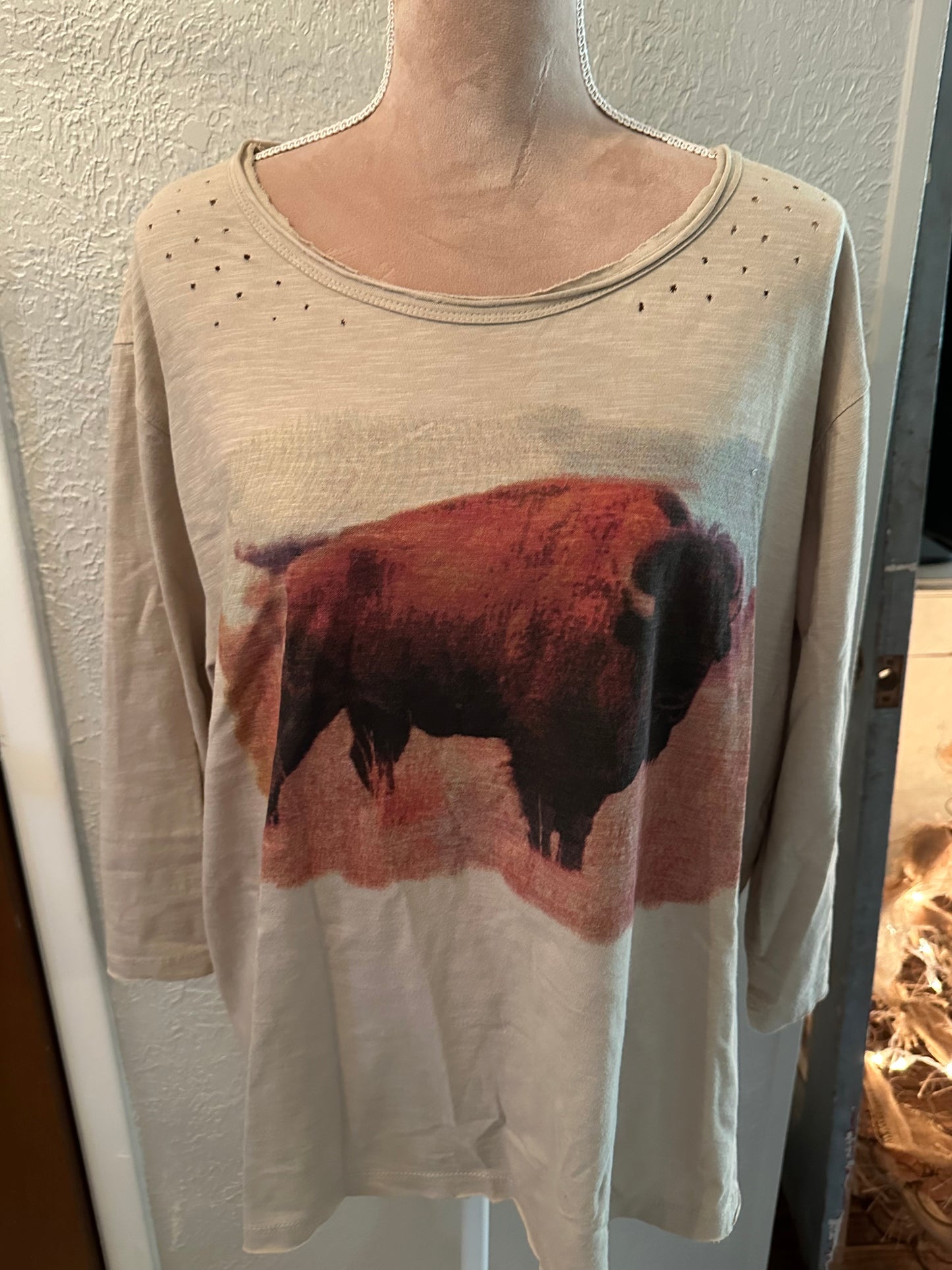 Paper Lace buffalo shirt