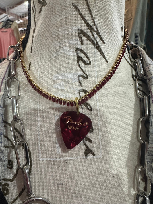 Guitar Pick Necklace