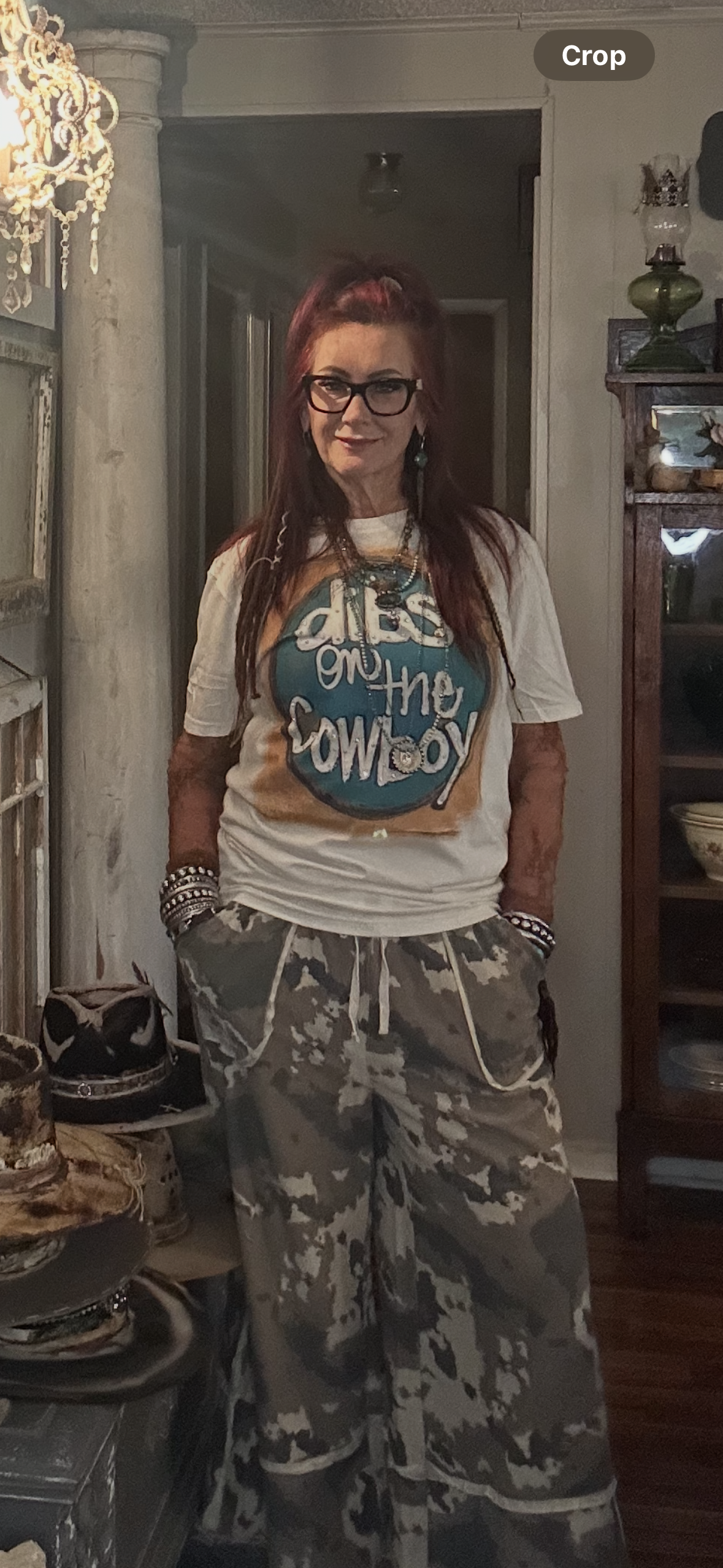 Dibs On the Cowboy t shirt