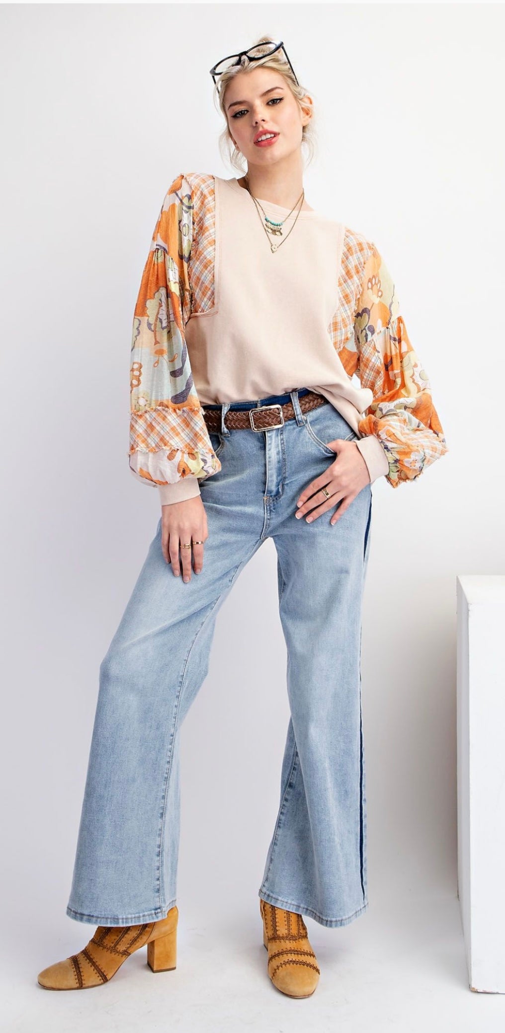 Easel Patchwork Shirt