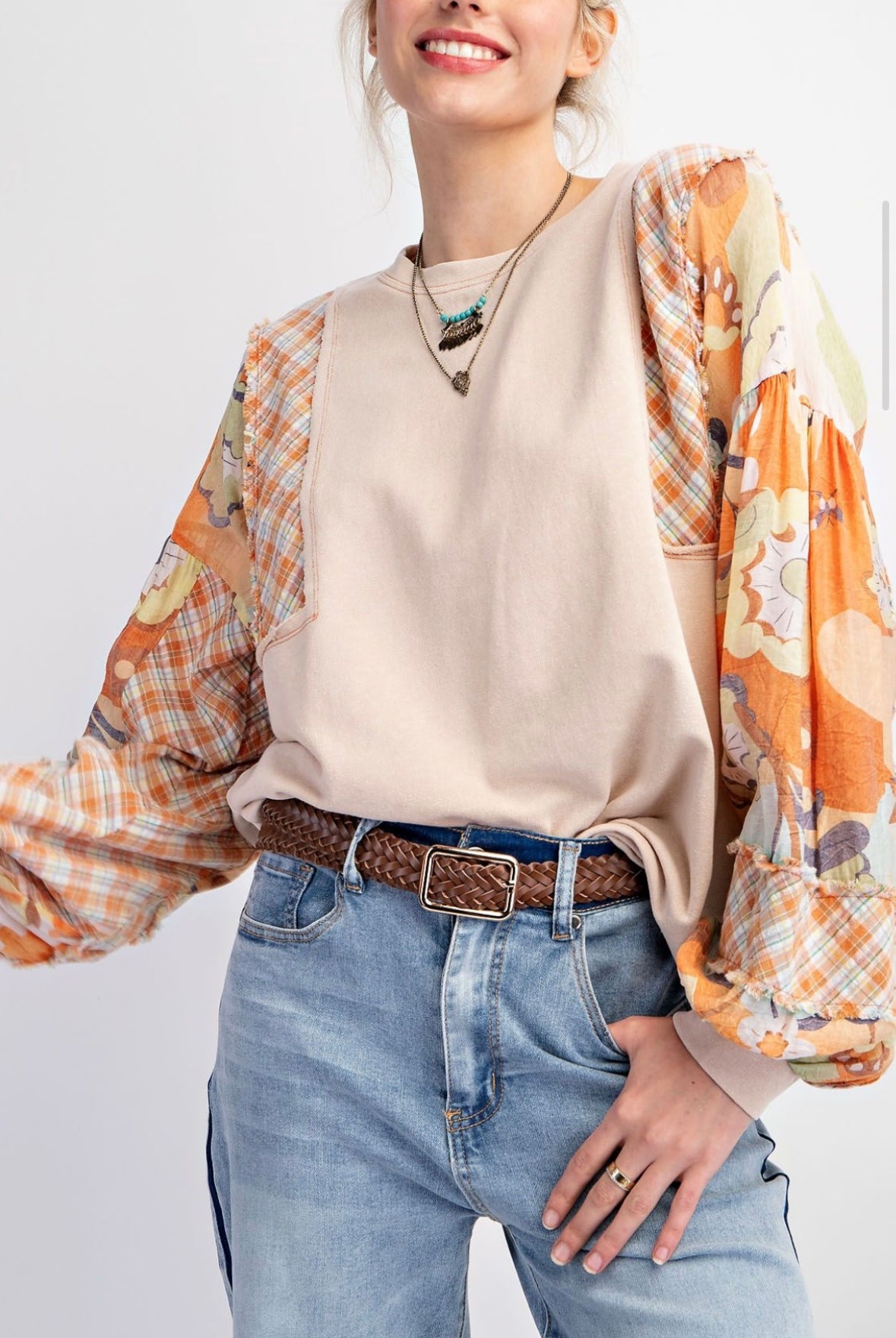 Easel Patchwork Shirt