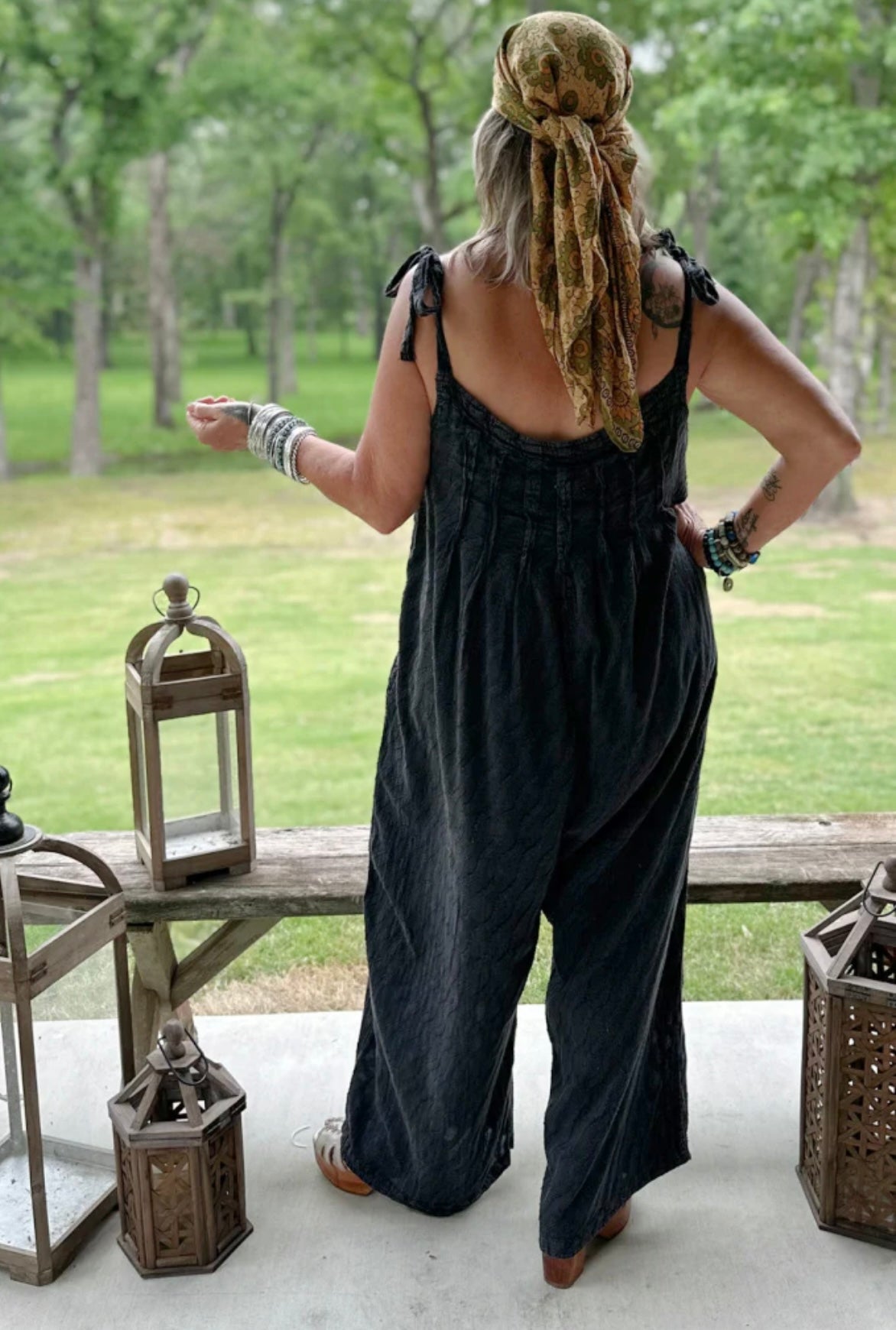 Jaded Gypsy  Bittersweet Romper - Vintage Black