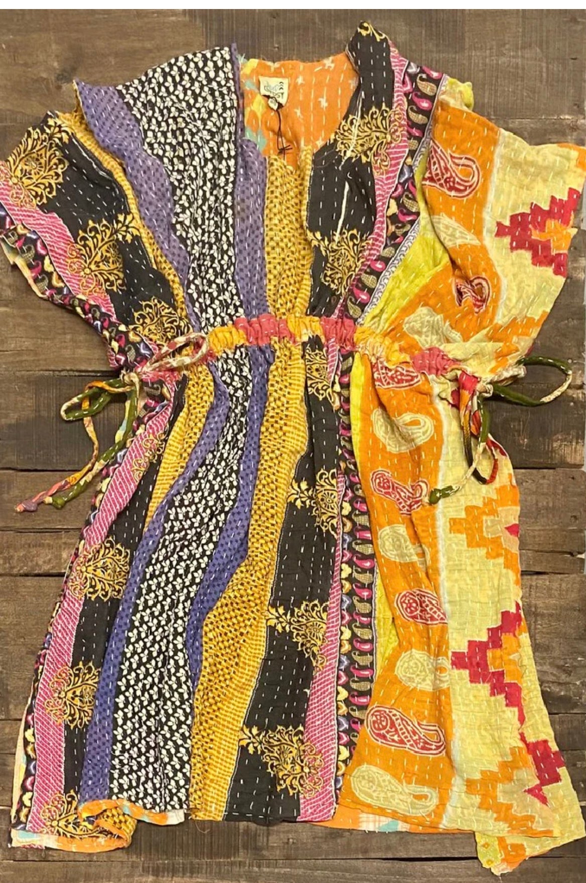 Kantha Sunrise Tunic Colors may Vary