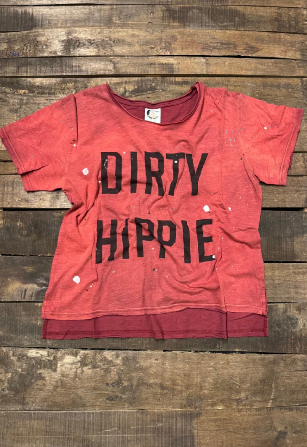 Dirty Hippie Tee - Vintage Wine