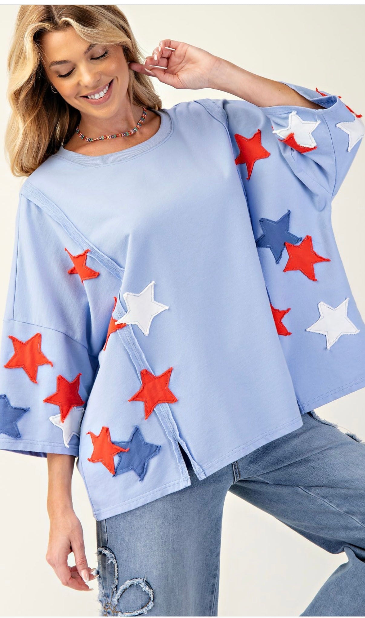 Easel Star Patches Shirt