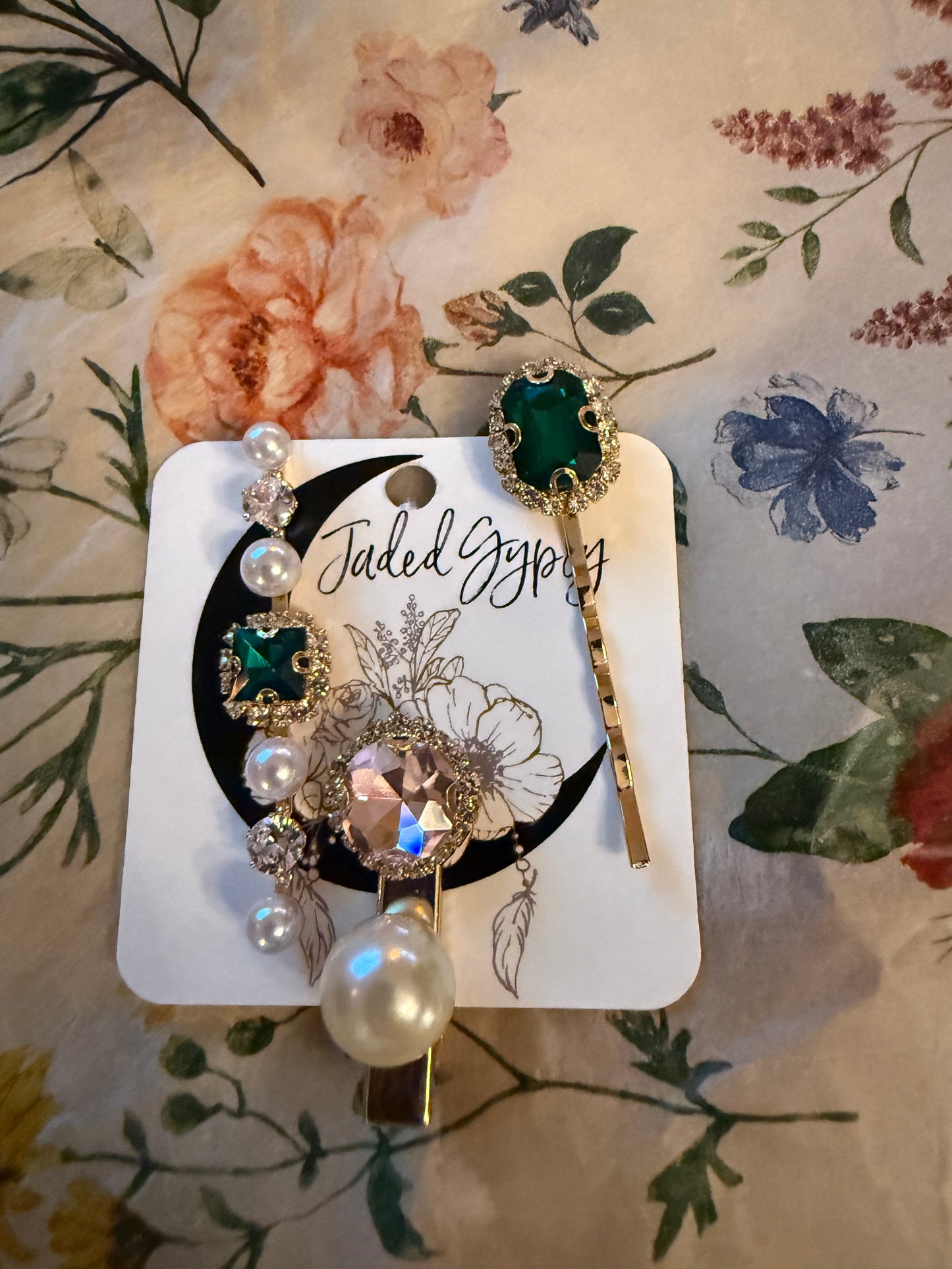 Jaded Gypsy Hair pins