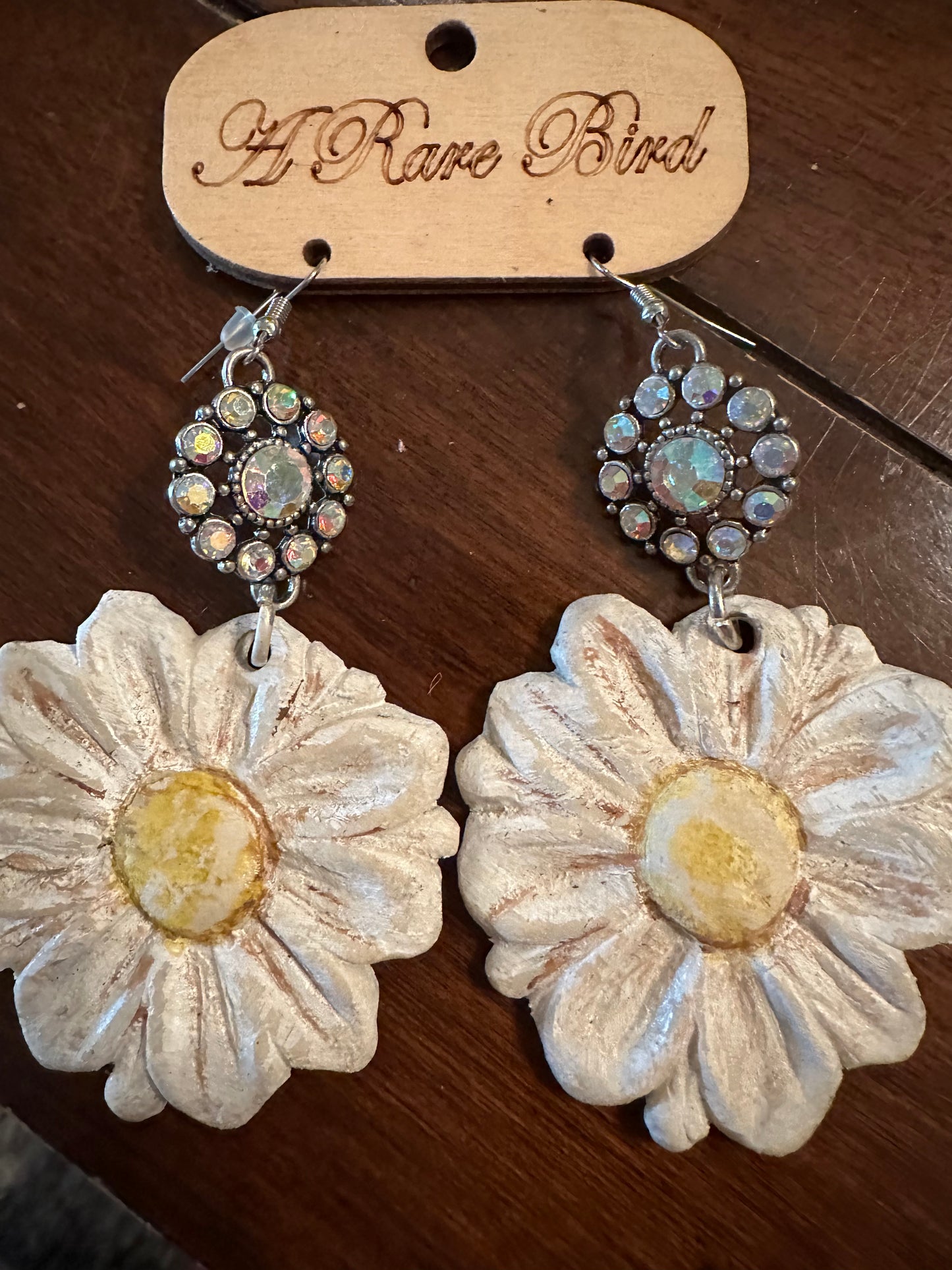 Rare Bird Flower Earrings