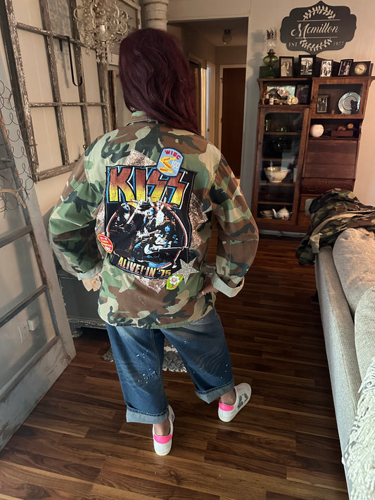 Kiss Military Jacket