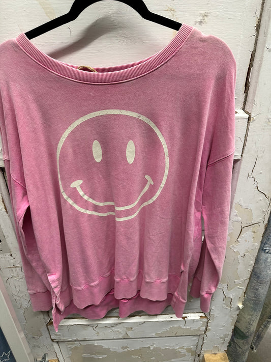 Easel smiley sweatshirt