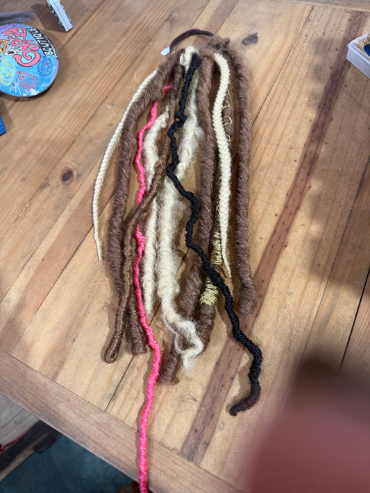 Dread ponytail