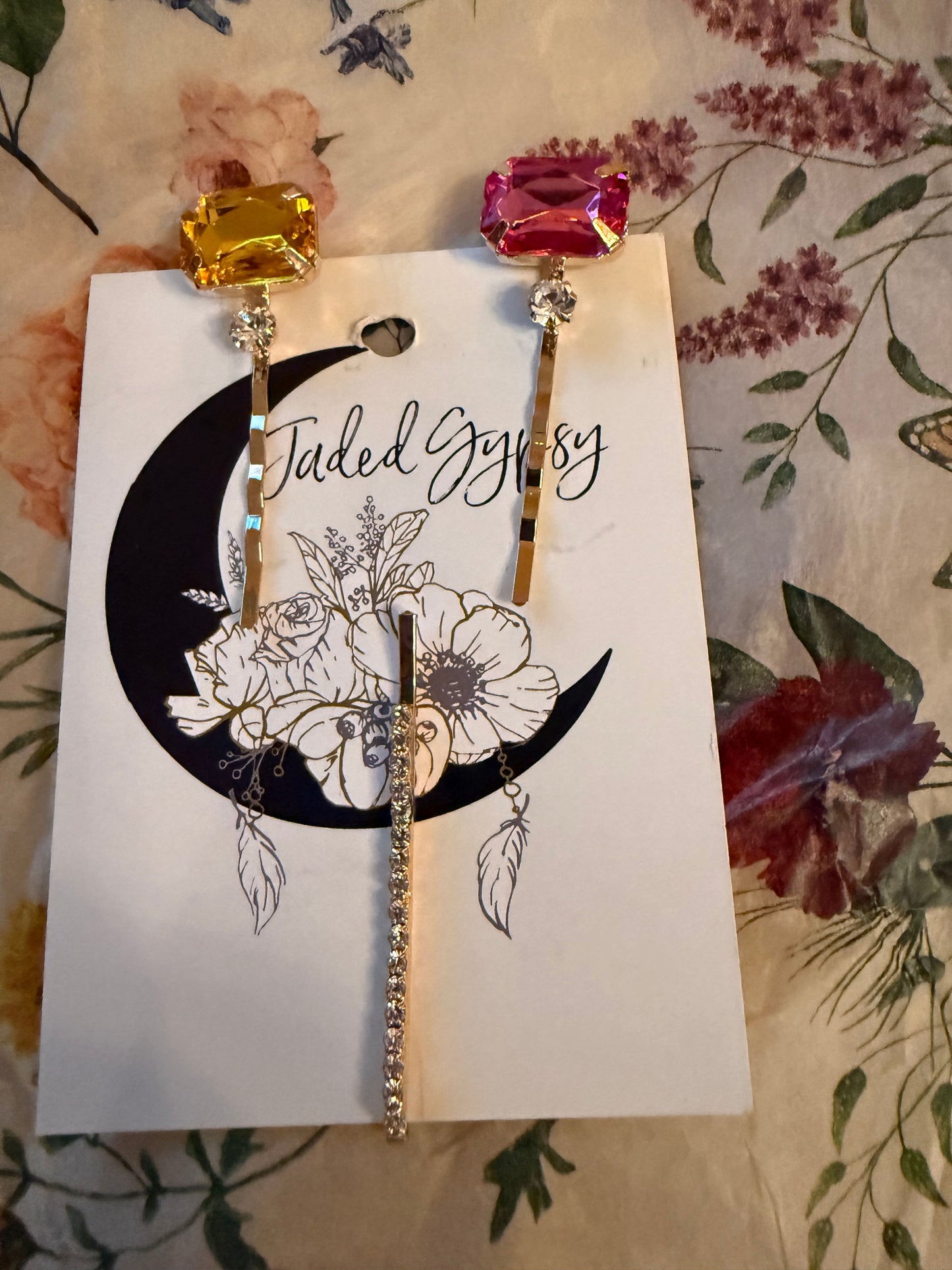 Jaded Gypsy hair pins