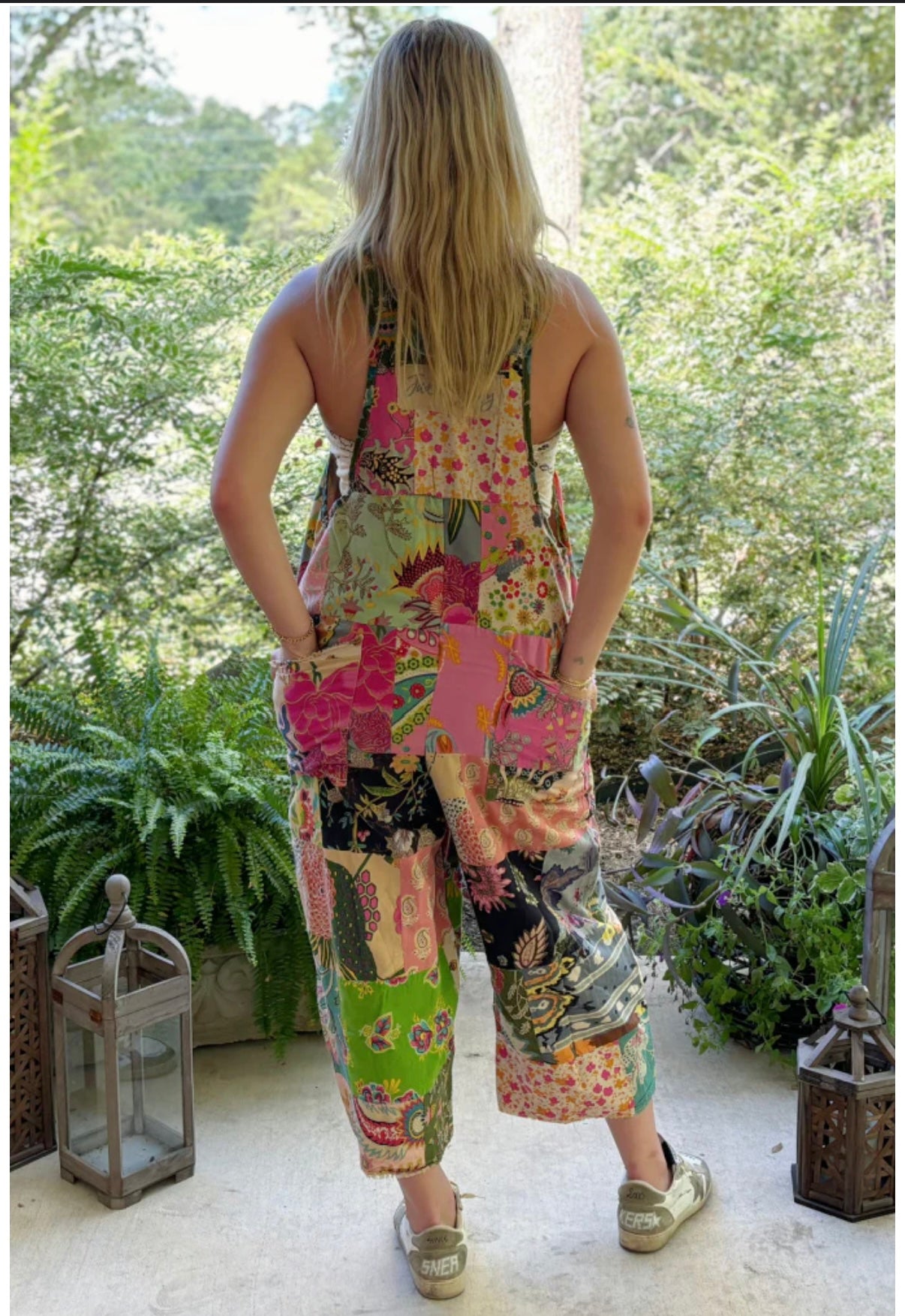 Patchwork Gardens Overalls