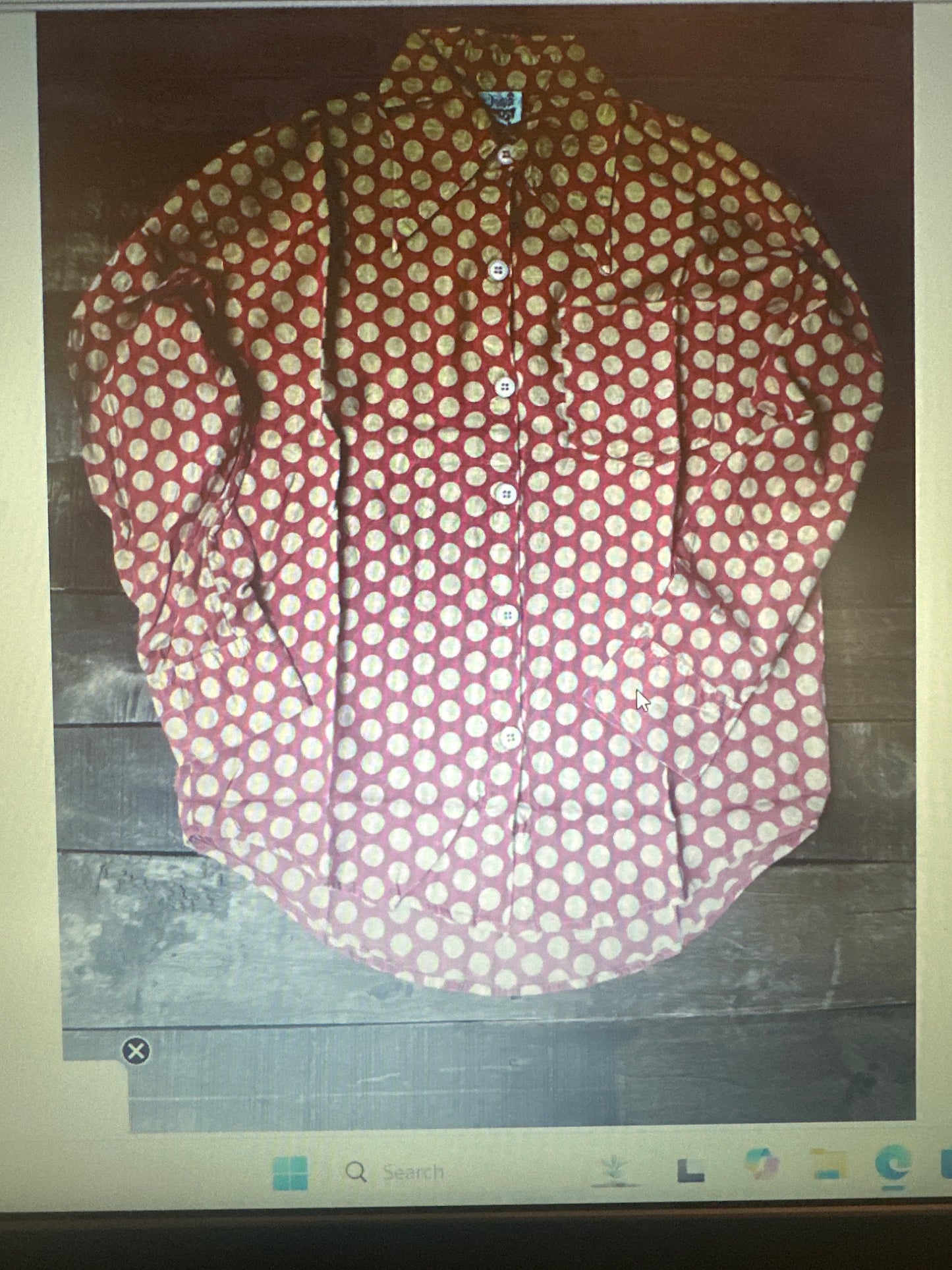 JG- To The Point Shirt- Lively Dot