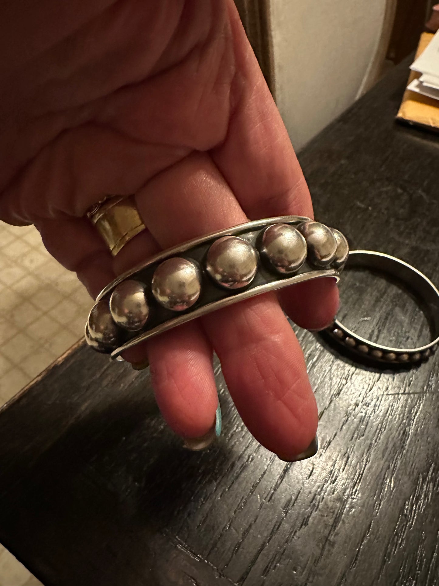 Mexican silver bracelet