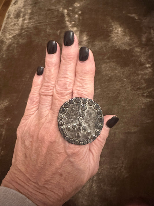Jaded Gypsy Peace Adjustable Ring