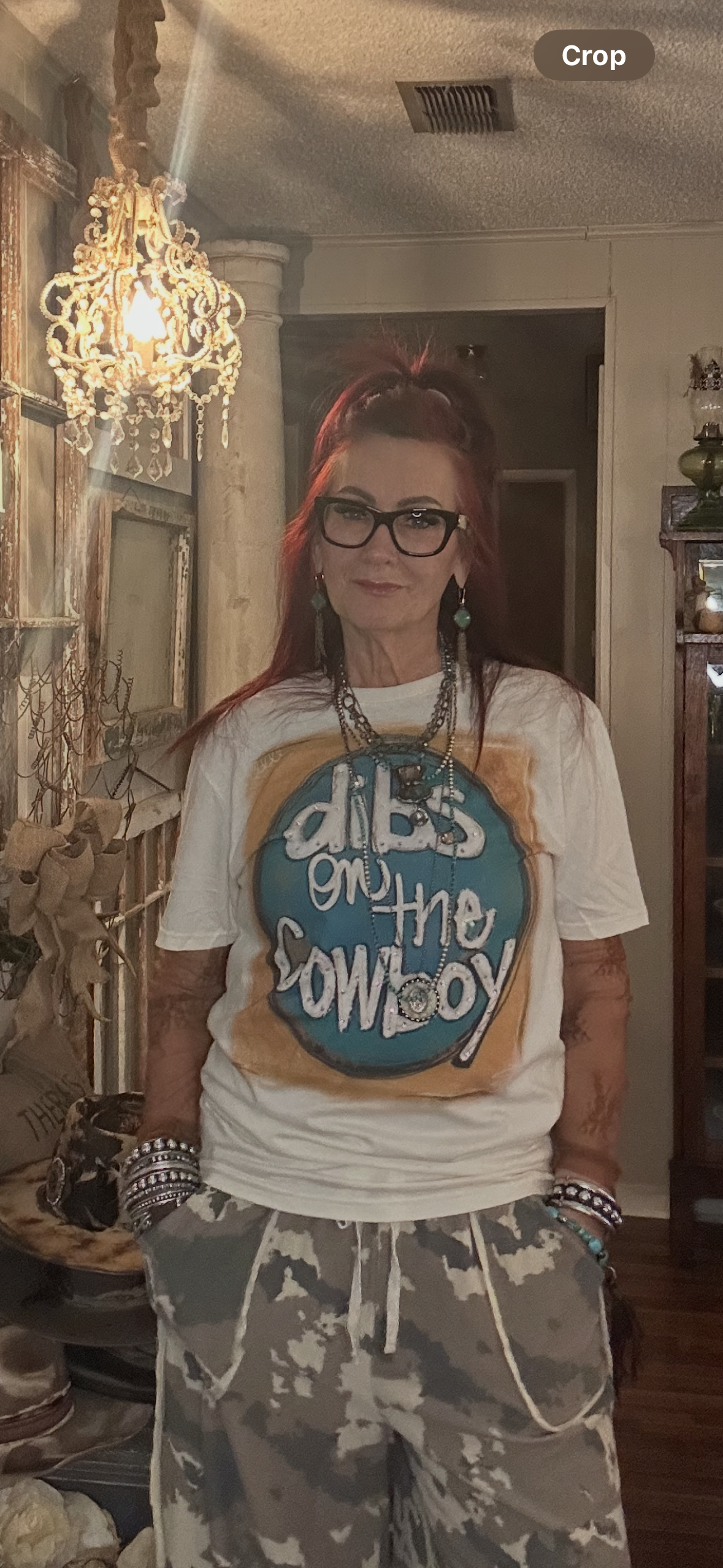 Dibs On the Cowboy t shirt