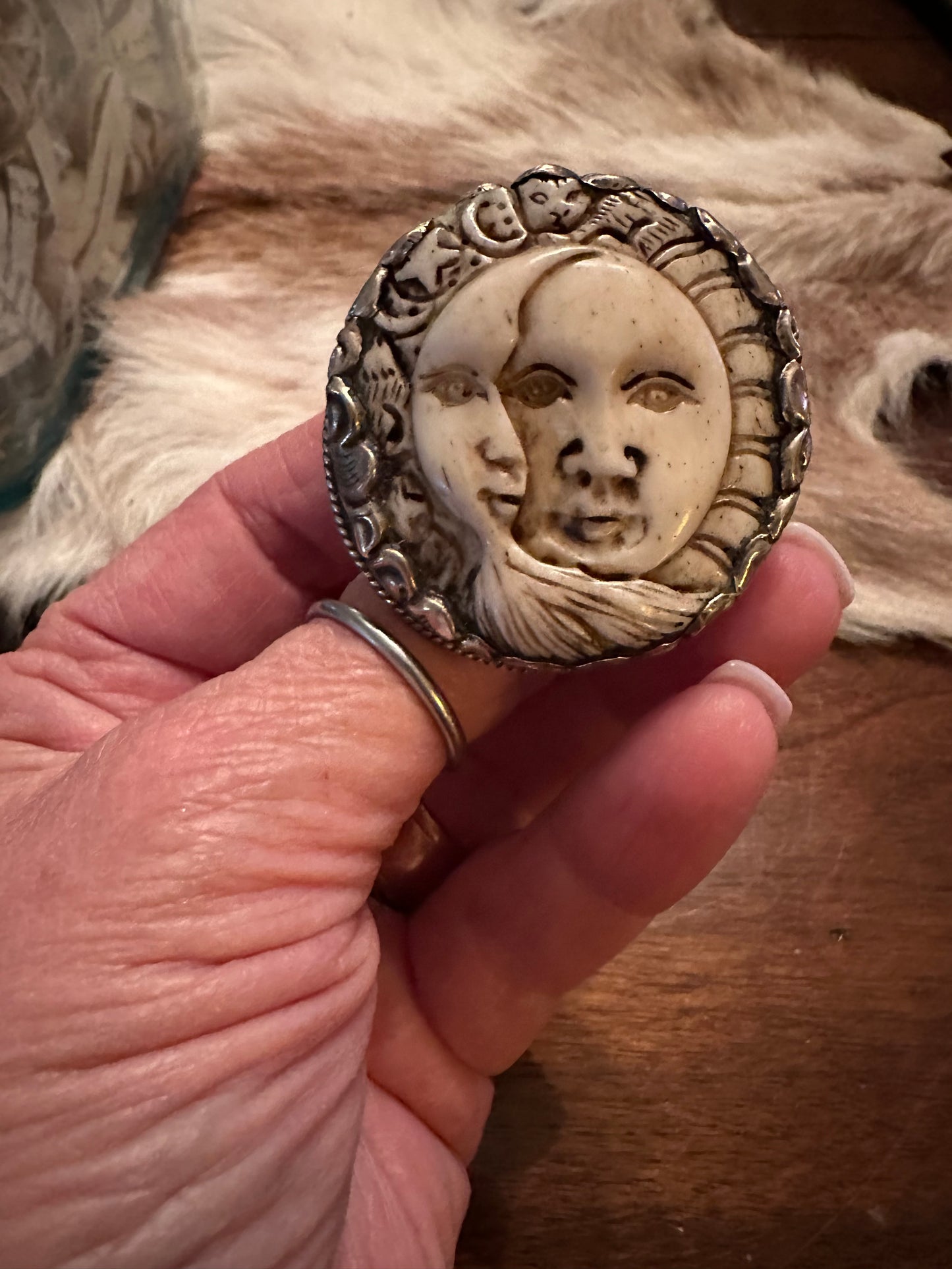 Rare Bird Moon Ring