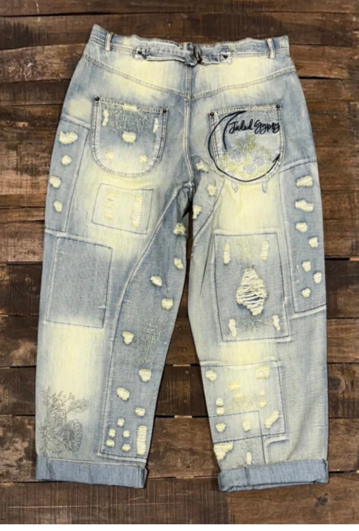 Peace and Love Jeans