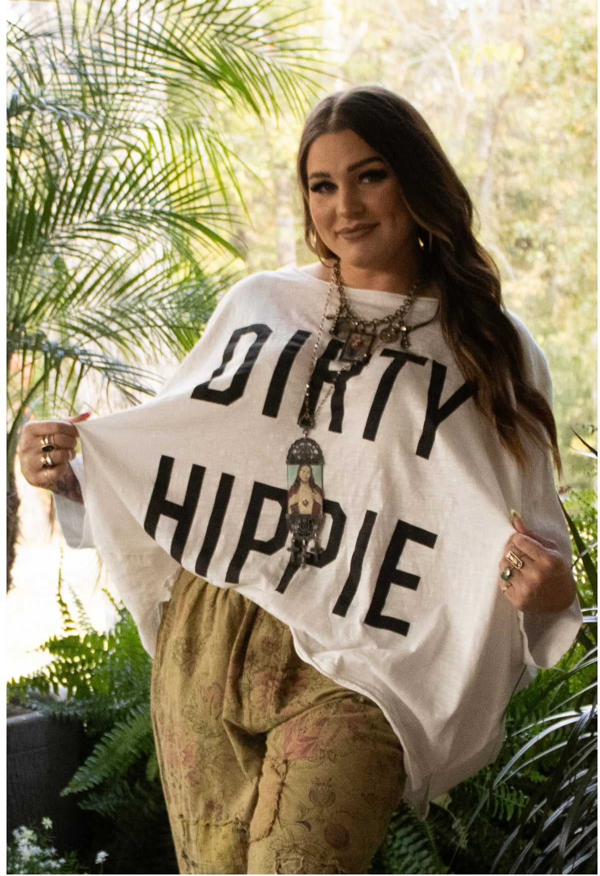 Be Free Top - Dirty Hippie Parchment