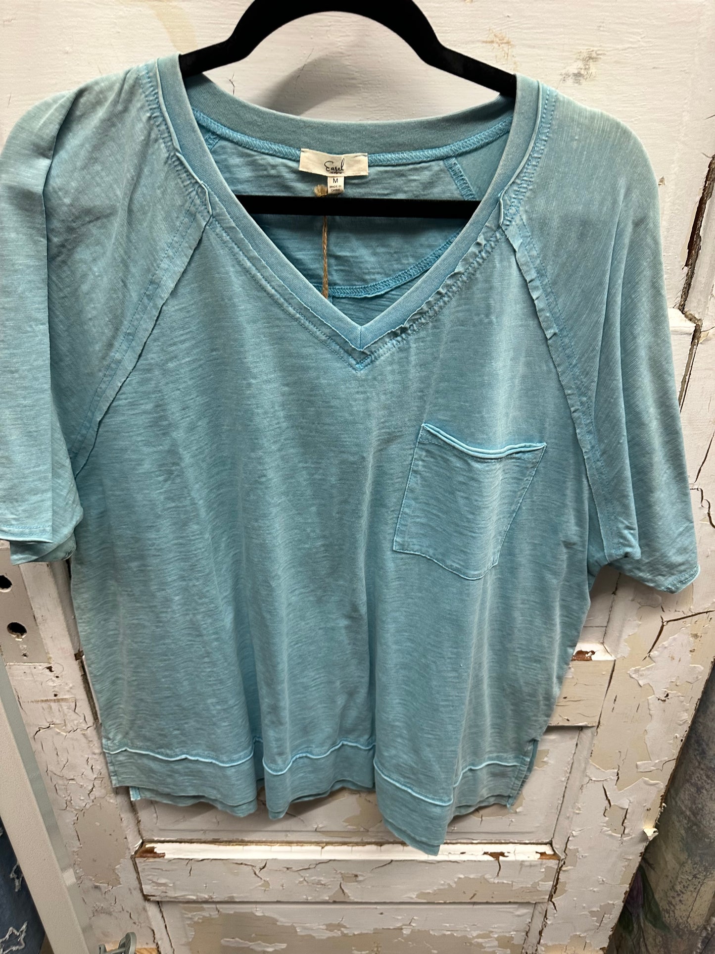 Easel Turquoise shirt