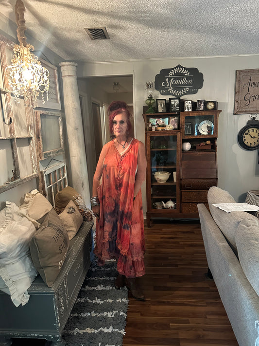 Limited Edition Tye Dye Dress Jaded Gypsy