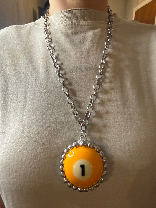 Pool Ball  Necklace # 1