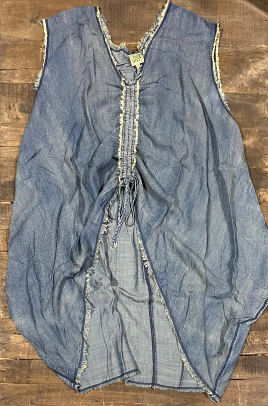 Jaded Gypsy Dune Breeze Tunic Chambray